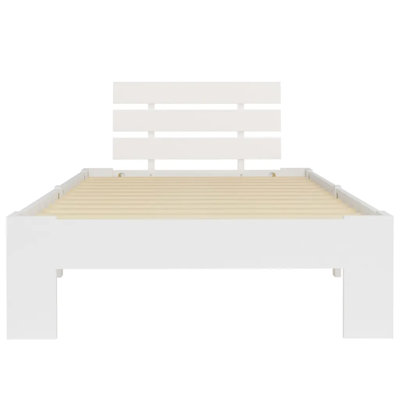 vidaXL Bed Frame Solid Pine Wood