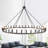 Yeraldine 36 Light Lagre Dimmable Wagon Wheel Chandelier Farmhouse Round Vintage Candle Style Light for Living Room, Foyer, Entryway-1066289873-1066289874