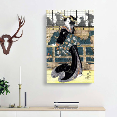 Entertainer by Eizan Kikukawa - Wrapped Canvas