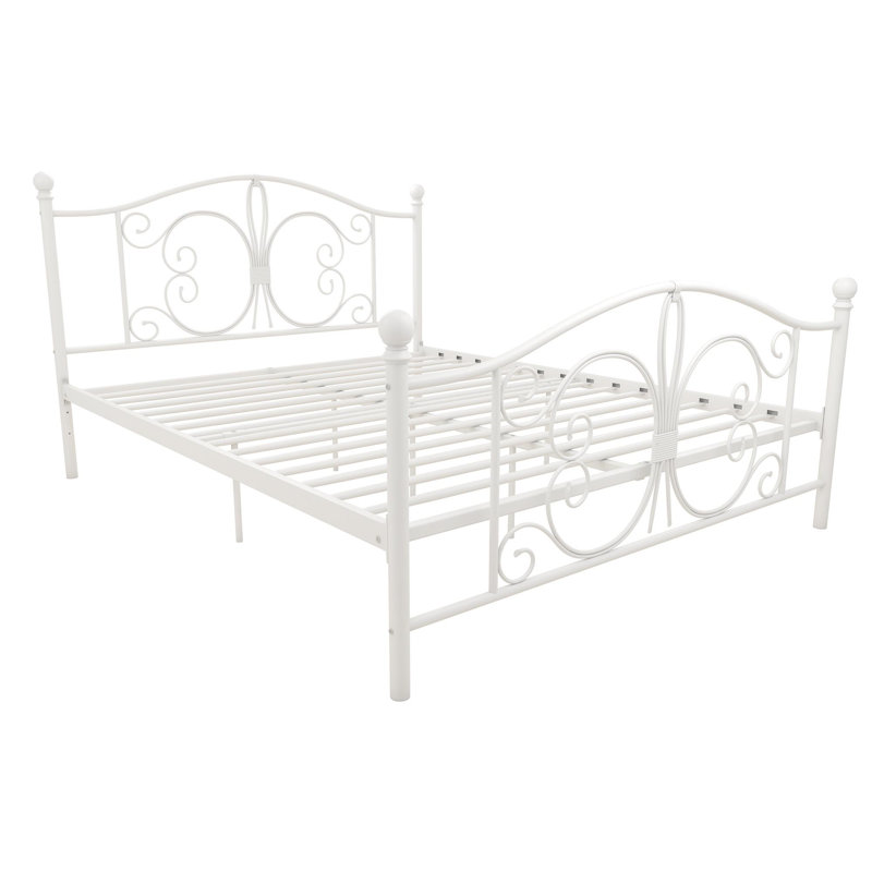 Kourtney Bed, White, Kingsize (5')