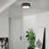 Baudilio Glass Flush Mount