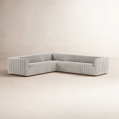 Brandt Upholstered L-Shaped Sectional Symmetrical
