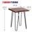 Solid Wood Top End Table