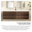 Ensemble de meuble-lavabo double 71 po Emit-1681667634