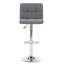 Cahya Fabric Swivel Adjustable Height Bar Stools