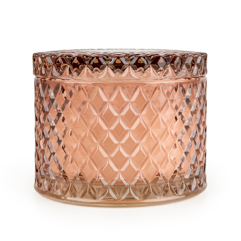 Fresh Scented Novelty Candle with Glass Holder