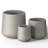 Brennus 3-Piece Cement Pot Planter Set-1541113444