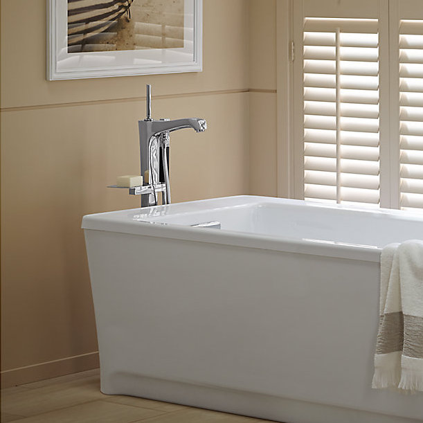 Margaux 1 Floor Mounted, Polished Chrome