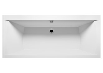 x Soaking Acrylic Bathtub, 80cm H x 190cm L x 90cm D