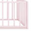 Metal Floor Bed Frame With Fence And Door-537394766