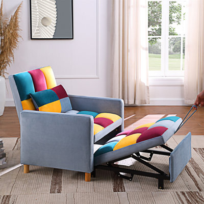 Chaise d'appoint rembourrée Somdath
