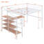 Lit mezzanine double pour enfants Tirrelle-2090652940