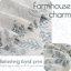 Linen Rod Pocket Floral Farmhouse Cafe Kitchen Curtains-1611091132-1611091133