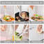 Ensemble de 19 ustensiles et couteaux de cuisine en silicone 19 pièces - Outils de cuisson résistants à la chaleur-131649060