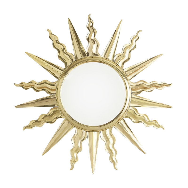 Soleil Mirror, Brass