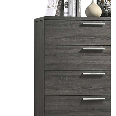 Lantha Gray Oak Finish Chest