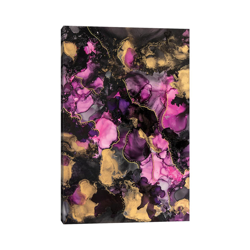 « Calypso » par Jamie Pomeranz, reproduction d’art, Pas de tapis, Toile tendue, H 12 po x l 8 po x P 0,75 po