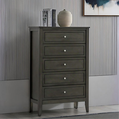 Dresser&Chest Features Tapered Legs And Understated Hardware To Add Timeless Charm While Organizing Daily Essentials
