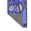 Tapis 100% bleu à motif lavable à la machine 2989-68624712