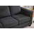 57.9" Grey Fabric Loveseat Sofa-1623488231