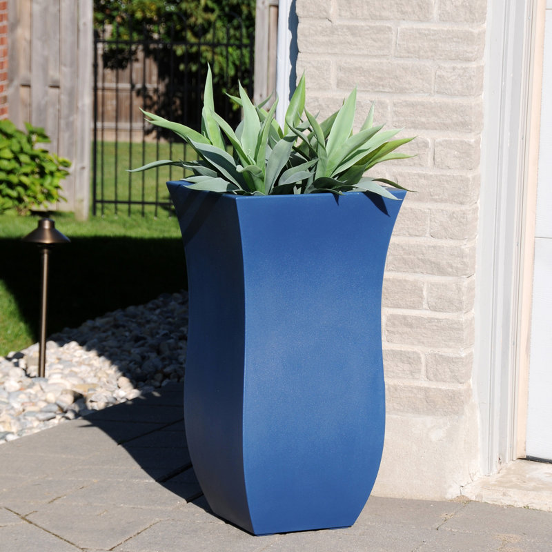 Latonia Planter Box, Blue, 1