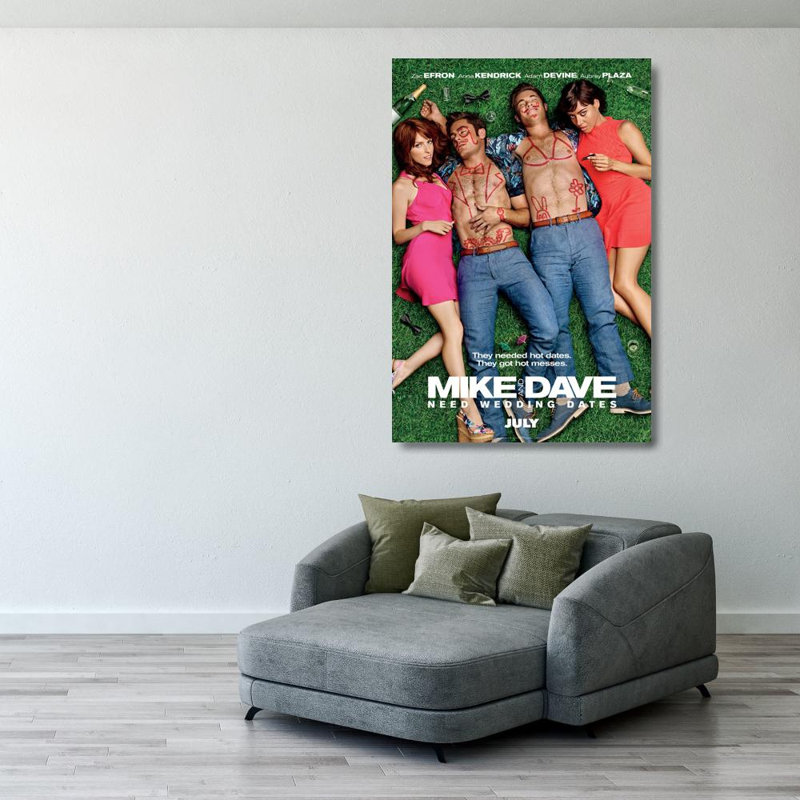 Mike et Dave ont besoin de rendez-vous de mariage, H 40 po x l 27 po