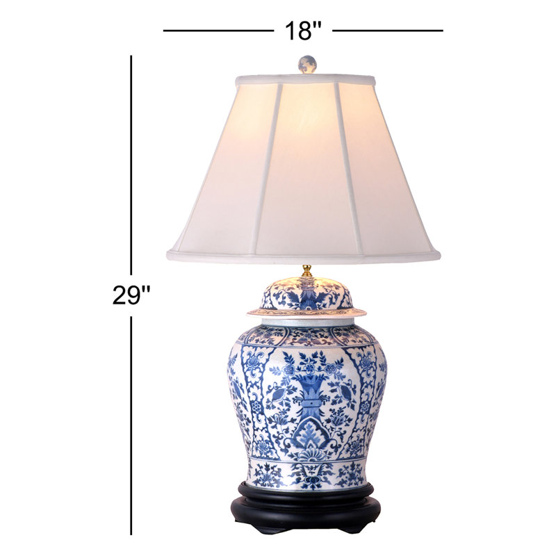 Zyron Porcelain Table Lamp