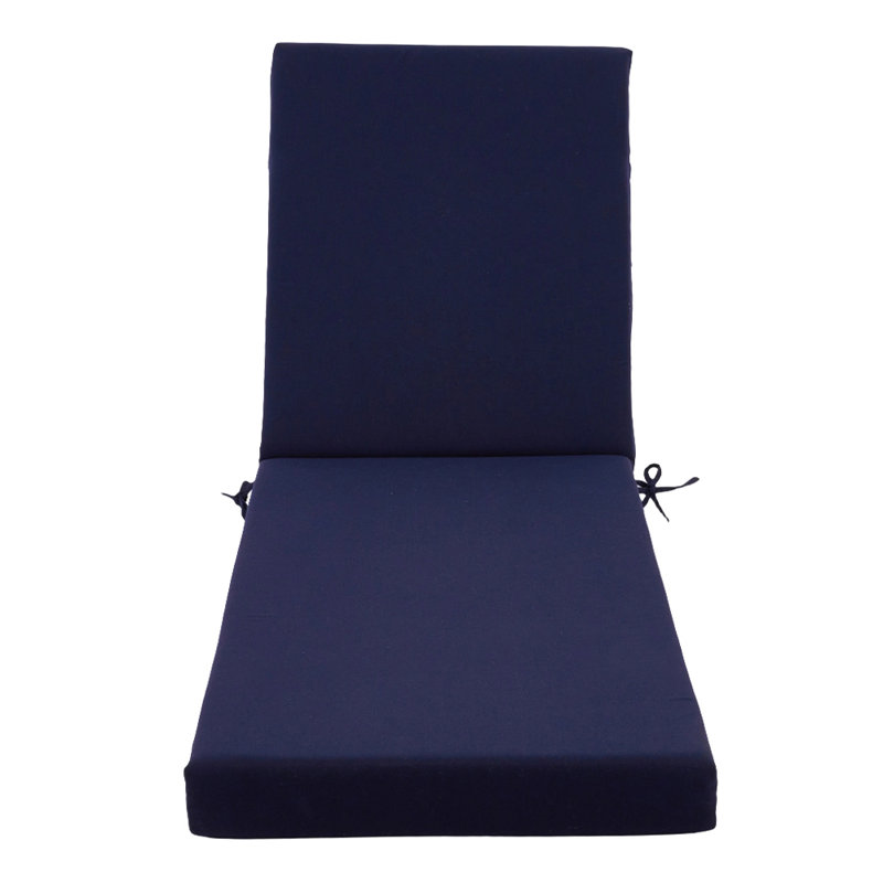 Outdoor Sun Lounge Cushion, Blue