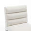 Chaise d'appoint rembourrée en velours Cowger-312584422