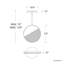 Crescent LED Pendant-133773711