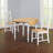 2 - Person Solid Wood Solid Wood Top Four Leg Dining Set-628347285-628347286
