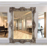 Infinity Rectangle Solid Wood Beveled Mirror