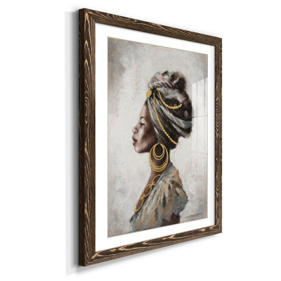 Beauté et force - Reproduction d'art sur papier encadrée