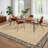 Washable Area Rug Modern Modern Area Rug Low Pile,Non-Slip Soft,Mark-Resistant,Collapsible Carpet for Living Room,Bedroom,Dining Light-1909534574-1909534572