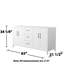 Elan 65'' W Double Bathroom Vanity Base-114295185