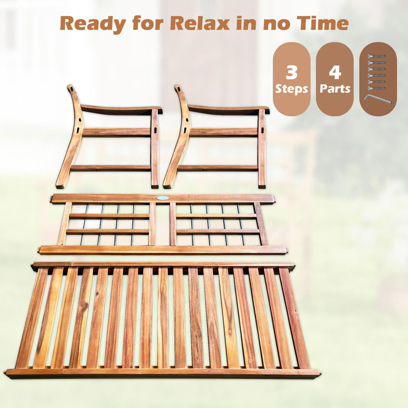 Wooden Garden Bench