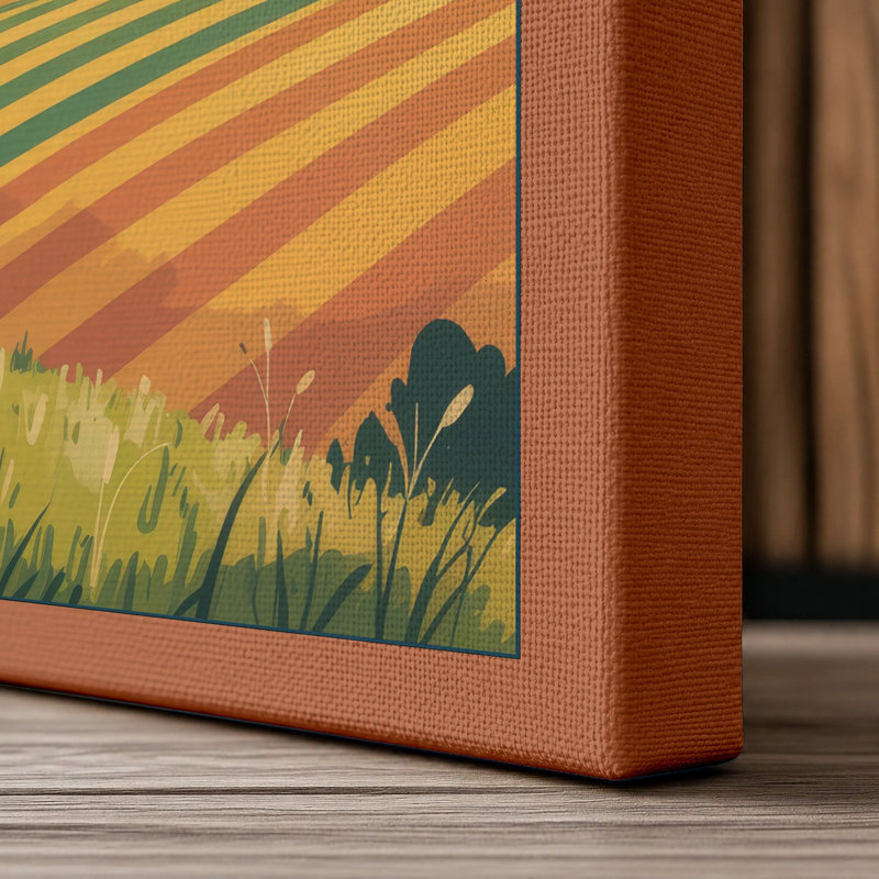 Print, 18x12 - 45.7 x 30.5 cm, Terracotta Border