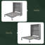 Lit escamotable mural avec tablettes Murphy-98421185-98421196