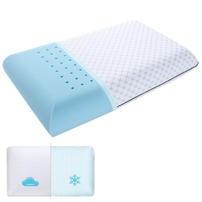 Alena Memory Foam Plush Cooling Pillow