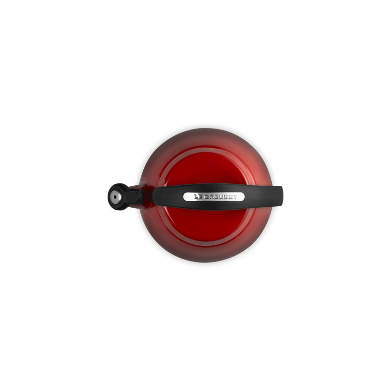 Le Creuset Enamel-On- Steel Cloche Kettle, 2.2 Qt., Sea Salt, Red