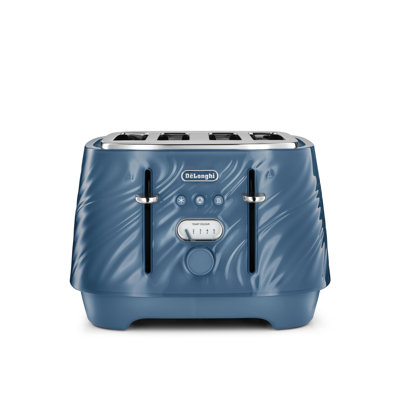 4 Slice Ballerina Seta Toaster Blue