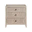Carmen Three Drawer Nightstand-1531404285