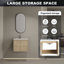 Meuble-lavabo mural 24 po avec lavabo