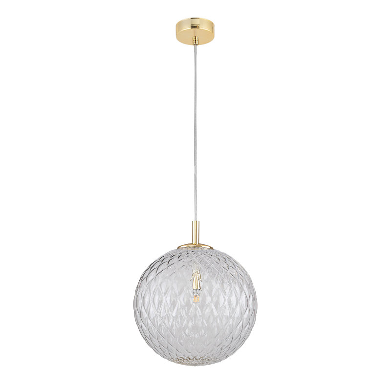 Aniha 1 - Light Stainless Steel Ball Pendant, 220cm H x 30cm W x 30cm D