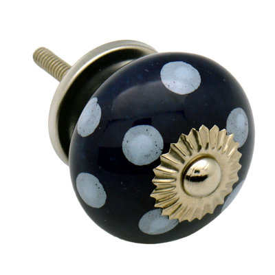 Nicola Spring - Round Ceramic Cabinet Knob