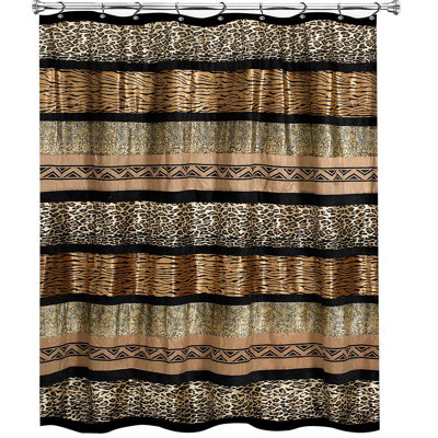 Zolan Animal Print Shower Curtain