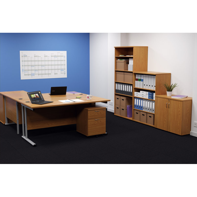 Buariki 2 -Door Storage Cabinet, Oak
