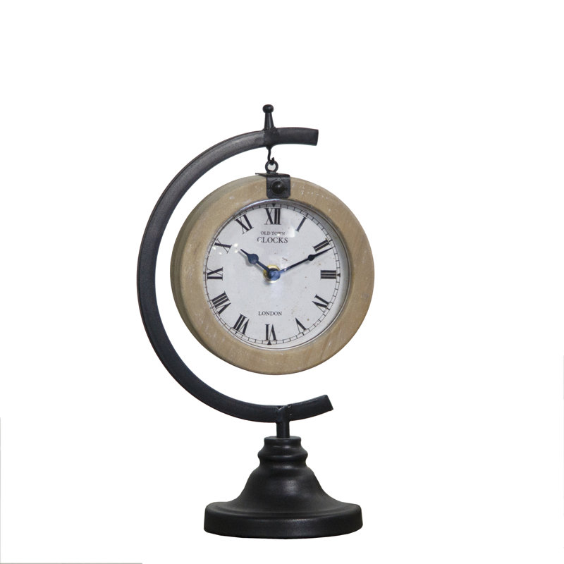 Solid Wood Quartz movement / Crystal Tabletop Clock