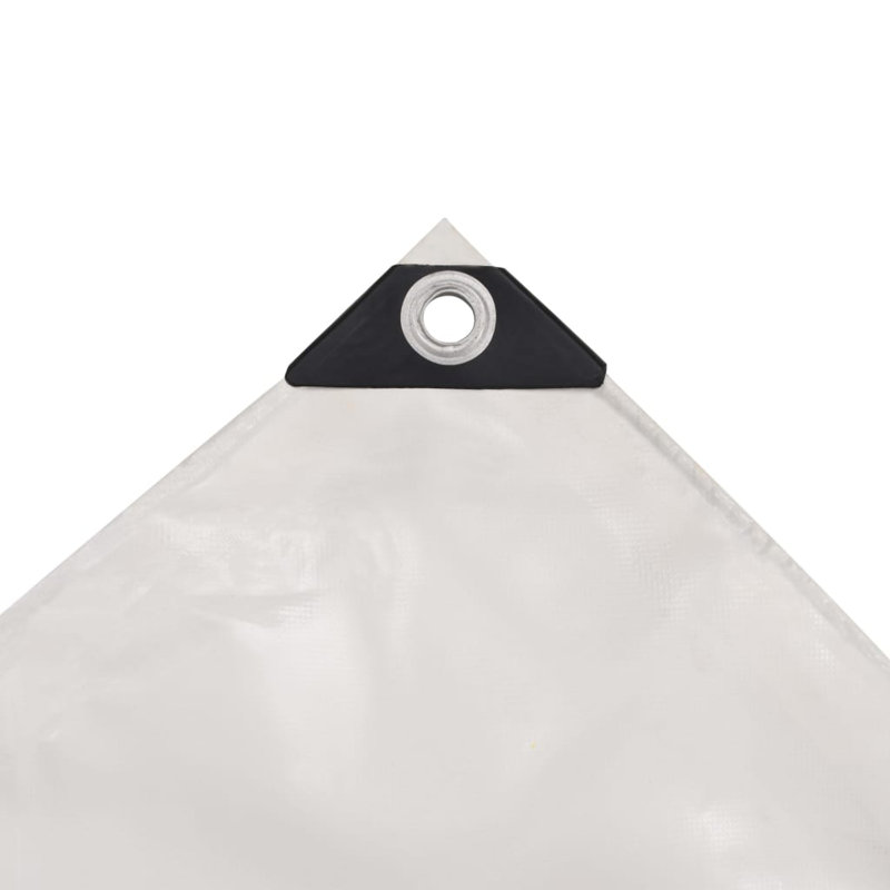vidaXL Tarpaulin 7.11 oz/ft² 13.1x16.4' White