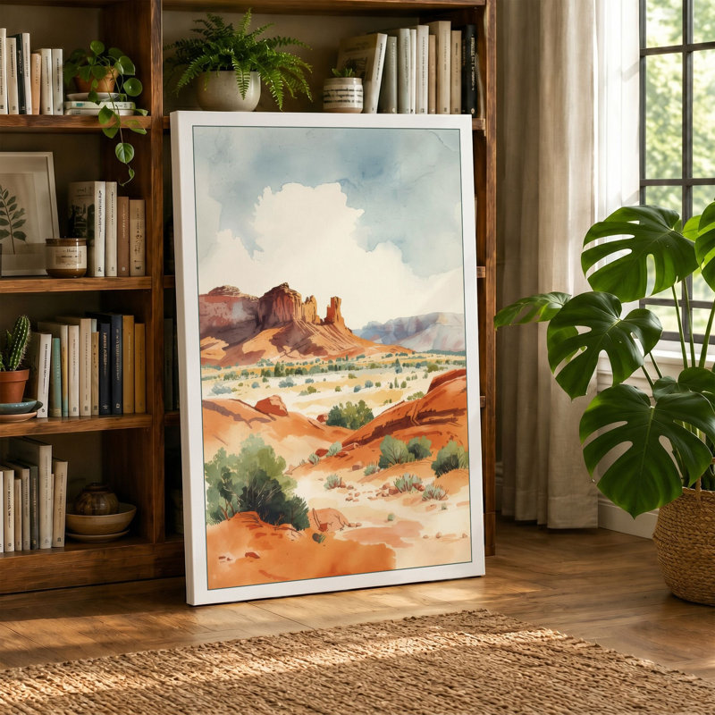 Print, 36x24 - 91.4 x 61.0 cm, Teal Border